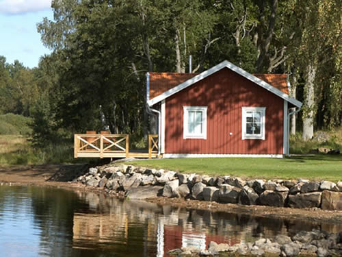 Schweden - Smaland: Ferienhaus - Haus "Bullerbü" - Außenansicht