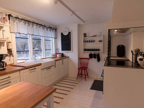 Schweden - Smaland: Ferienhaus am See - Haus "Troll" - Küche