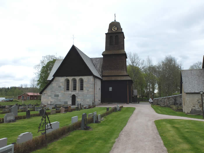 Schweden - Smaland: Kloster Nydala am Ruskensee