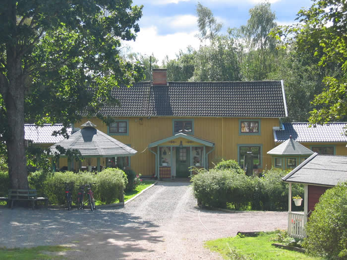 Schweden - Smaland: Kräutergarten ÖrtagÝrden am Ruskensee